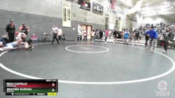 168 lbs Champ. Round 1 - Brayden Guzman, Burton vs Beau Castillo, Woodlake
