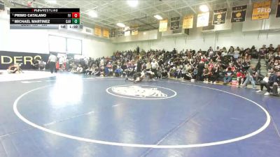 190 lbs Quarterfinal - Primo Catalano, Fountain Valley vs Michael Martinez, Carter