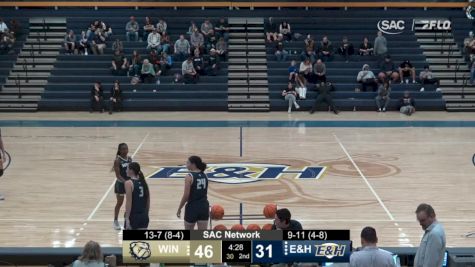 Replay: Wingate vs Emory & Henry - Women's | Feb 3 @ 4 PM