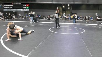 184 lbs Cons. Round 3 - Kash Alley, Colby Community College vs Jaelyn Sides, Ottawa University