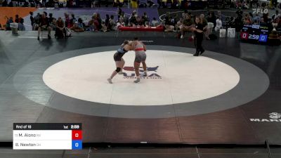 190 lbs Rnd Of 16 - Maria Aiono, NV vs Brooklyn Newton, OH