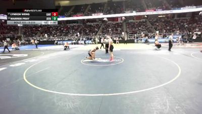 II-215 lbs Champ. Round 1 - Lyndon Weng, Canton vs Warren Pray, Ausable Valley