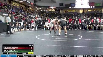 285 lbs 5th & 7th Place - Zach Conlon, 8-Dubuque Hempstead vs Mitchell Grider, 6-Ankeny Centennial