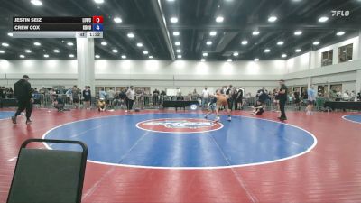 126 lbs Cons. Sub-semis - Jestin Seiz, Level Up Wrestling Center vs Crew Cox, Kd / Curby