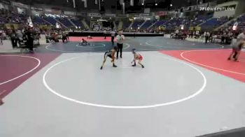 66 lbs Consi Of 4 - Logan Jr McKay, Team Real Life vs Akeeah Mitchell, NM Gold