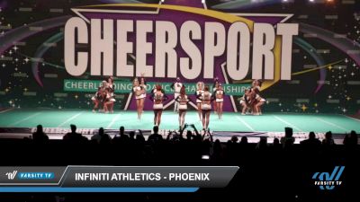 iNFiNiTi Athletics - Phoenix [2022 L4 Senior Coed - Small] 2022 CHEERSPORT National Cheerleading Championship