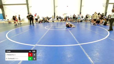 116 lbs Final - Isaac Roberts, Bad Karma vs Cole Cichocki, Michigan Premeir Gold