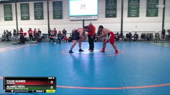 222-282 lbs Cons. Round 2 - Alvaro Meza, Redbird Wrestling Club vs Tyler Barbee, Streator