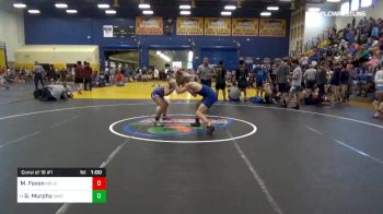 126 lbs Consi Of 16 #1 - Micah Faxon, Melbourne High School vs Garret Murphy, Unattached