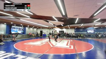85+ Cons. Semi - Blake Hofland, Capital Wrestling Club vs Izaiah Perez, Grizzly Wrestling Club