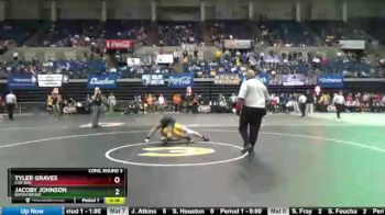 Cons. Round 3 - Jacoby Johnson, Baton Rouge vs Tyler Graves, Live Oak