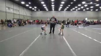 52 lbs Rr Rnd 5 - Jackson Allen, Funky Singlets vs Talmadge Dawkins, Roundtree Wrestling Academy 9U