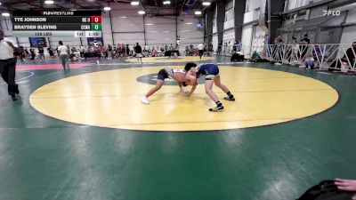 126 lbs Round Of 32 - Tye Johnson, NC United vs Brayden Blevins, CKWA