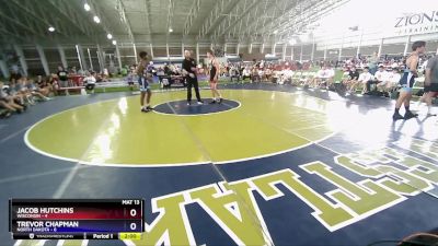 175 lbs 2nd Wrestleback (8 Team) - Jacob Hutchins, Wisconsin vs Trevor Chapman, North Dakota