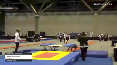 Abbie McDonald - Double Mini Trampoline, Wasatch - 2021 USA Gymnastics Championships