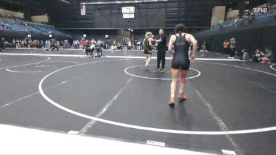 124 lbs Quarterfinal - Peyton Hand, Ottawa University vs Ranie Paulin, Baker University