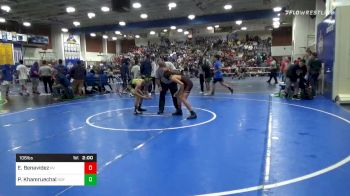 106 lbs Prelims - Elijah Benavidez, Paloma Valley vs Patinya Khamruechai, Royal