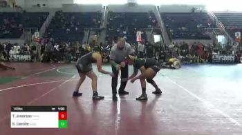 145 lbs Quarterfinal - Tiera Jimerson, Threshold WC vs Shaydan Castillo, Socorro Wrestling