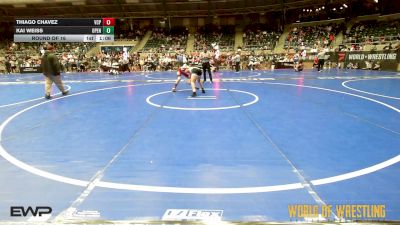 100 lbs Round Of 16 - Thiago Chavez, Valiant Prep vs Kai Weiss, Open Mats