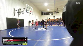 120 lbs Cons. Round 3 - Michael Cantu, Kerman vs Shadrach Jara, Bakersfield Christian