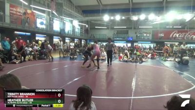 155 lbs 2nd Wrestleback (8 Team) - Trinity Brannon, Not Plain Janes vs Heather Butler, Alabama Elite Gold