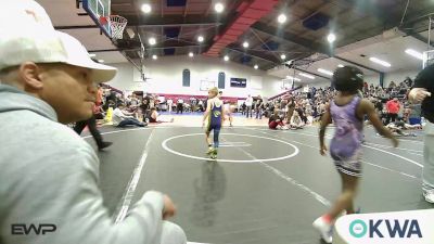 52 lbs Quarterfinal - Ryder Jenkins, Beggs Youth Wrestling Program vs Reno Ramos, Team Tulsa Wrestling Club