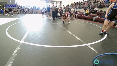 135 lbs Rr Rnd 1 - Kaisley Taber, Hennessey Takedown Club vs Joslyn Cheney, Blackwell Wrestling Club