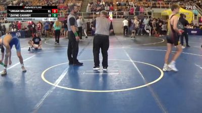 122 lbs Cons. Round 4 - Urijah Milliken, Nelsonville-York vs Zayne Cassidy, Olentangy Berlin