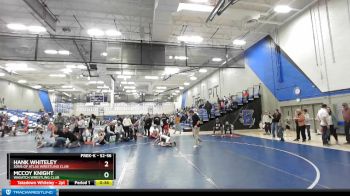 52-56 lbs Round 3 - McCoy Knight, Wasatch Wrestling Club vs Hank Whiteley, Sons Of Atlas Wrestling Club