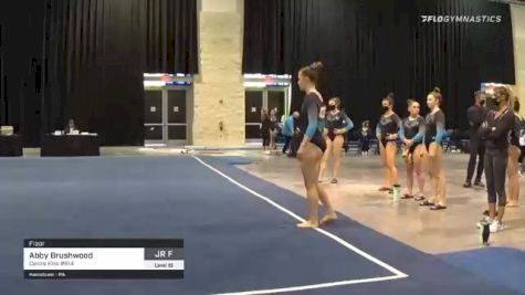 Abby Brushwood - Floor, Centre Elite #614 - 2021 USA Gymnastics Development Program National Championships
