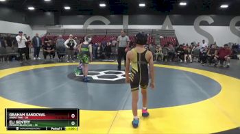 65 lbs Round 3 (8 Team) - Graham Sandoval, Short Time vs Eli Gentry, Minions Black (GA)