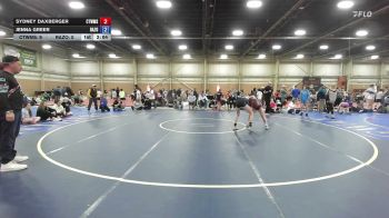 105 lbs Final - Sydney Daxberger, NE Whale - GHSE vs Jenna Greer, Razor GWC - GHSE