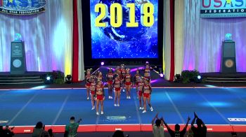 Valley Elite All Stars - Big Red [2018 Senior X-Small Coed Finals] The Cheerleading Worlds