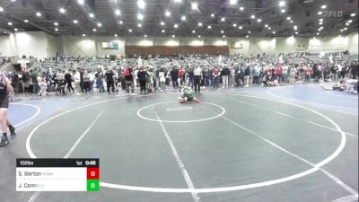 102 lbs Consi Of 8 #2 - Samuel Barton, Team Umpqua vs Jesse Conn, Illinois Valley YW