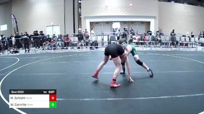 95 lbs Consi Of 8 #2 - Mason Schlaht, Monster Garage vs Wyatt Carnrite, Poway Elite