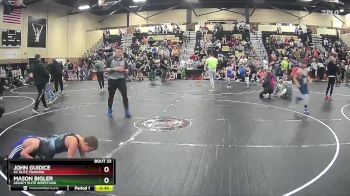 95 lbs Quarterfinal - Mason Bigler, Legacy Elite Wrestling vs John Guidice, Kc Elite Training