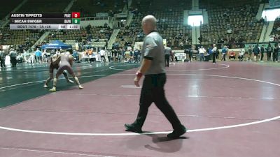 7A 126 lbs Quarterfinal - Micah Swiger, Daphne vs Austin Tippetts, Prattville