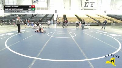 165 lbs 5th Place Match - Tanner Bellomo, Mexico Wrestling vs Joshua Kretzschmar, Continuum Wrestling Club