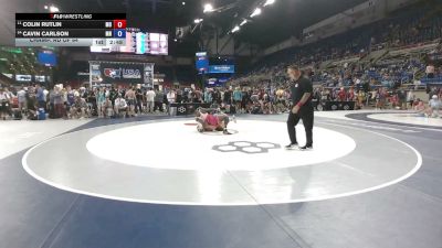 157 lbs Champ. Rd Of 64 - Colin Rutlin, Missouri vs Cavin Carlson, Minnesota