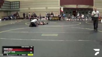 155 lbs Quarterfinal - Bentley Wise, Olympia vs Noah Hall, Michigan Mafia