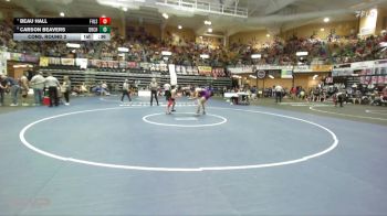 175 lbs Cons. Round 2 - Beau Hall, Flinthills vs Carson Beavers, Belleville-Republic County HS