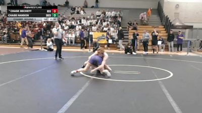 133 lbs Champ. Round 1 - Chase Hanson, Southwest Minnesota State vs Chase Beckett, Minnesota State