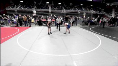 65 lbs Semifinal - Brody Hamacher, Dickinson WC vs Brady Mathews, Ridge WC