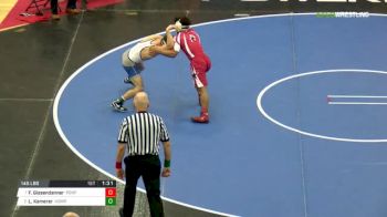 145 lbs Final - Frankie Gissendanner - NY vs Luke Kemerer