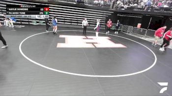6A 170 lbs Cons. Semi - Fa`aoso Tone, Copper Hills vs Haylie Dowding, Herriman