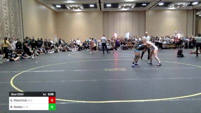 116 lbs Consi Of 32 #2 - Sierra Rieschick, NB Elite vs Beraly Rodas, GT Wrestling