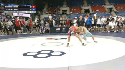 113 lbs Champ. Rd Of 64 - Thomas Gorst, Utah vs Cason Craft, Oklahoma
