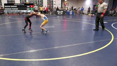 60 lbs Consy 5 - Mason Greene, Edgewood vs Maddox Porter, Canon-McMillan