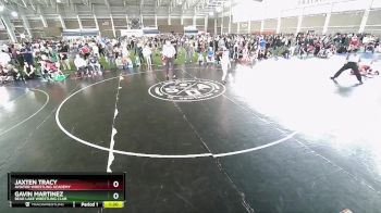88 lbs Cons. Round 3 - Gavin Martinez, Bear Lake Wrestling Club vs Jaxten Tracy, Aviator Wrestling Academy