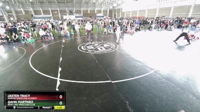 88 lbs Cons. Round 3 - Gavin Martinez, Bear Lake Wrestling Club vs Jaxten Tracy, Aviator Wrestling Academy